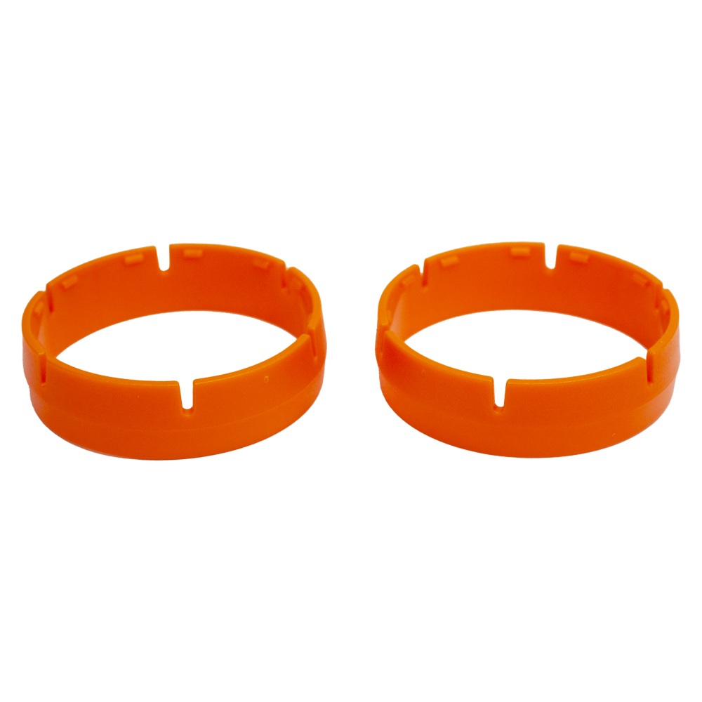 FORK PROTECTION RINGS WP KTM/HQV/GAS SX/SX-F/TC/FC 23-26, EXC/EXC-F/TE/FE/MC-MC-F/EC-EC-F 24-26 ORANGE (R)